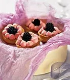 Рецепты с мукой, ягодами и сливками