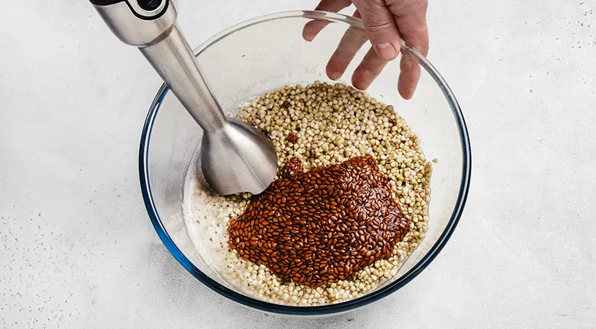 Безглютеновый хлеб из зеленой гречки