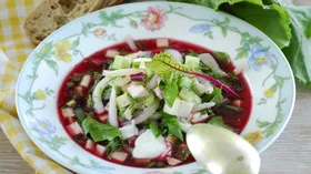 Рецепты с кисломолочными продуктами, яблоком и огурцом