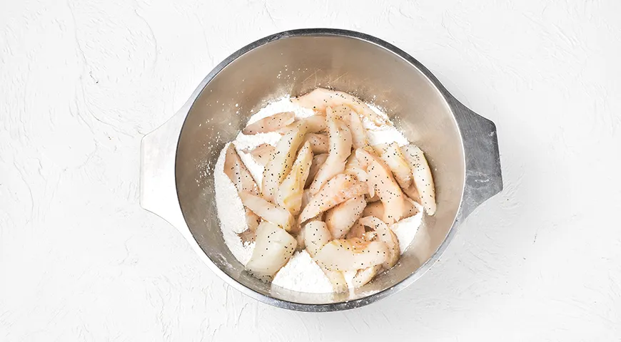 Филе трески в кляре