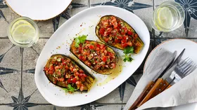 Рецепты с чесноком, баклажаном и кориандром