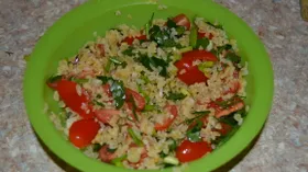 Салат Табуле со свежими овощами