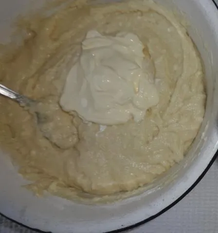 Творожный кекс