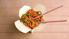 Лапша  с бобовыми