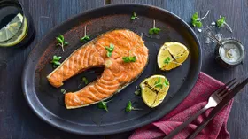 Рецепты с овощами, маслом растительным и лососем
