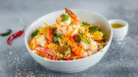 Рецепты с креветками и укропом