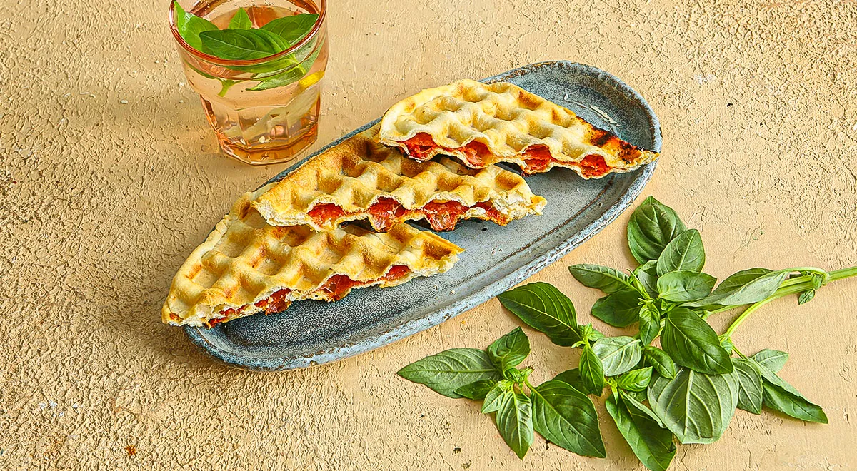 Пицца-вафли