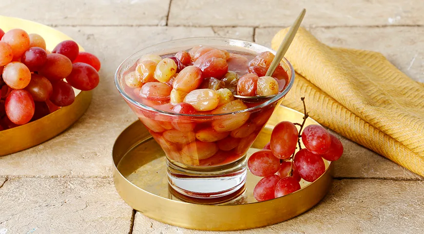 Рецепт простого варенья из винограда (можно приготовить из винограда Тайфи)