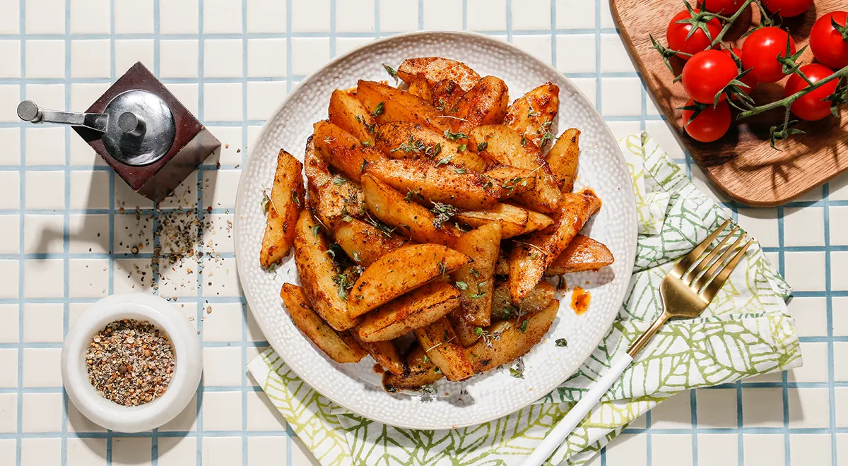 Рецепт картошки в соевом соусе, запеченной в духовке