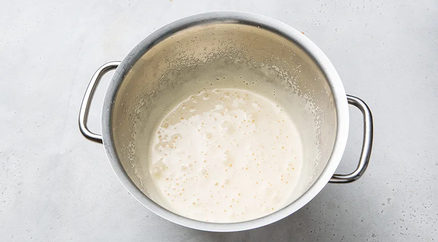 Кекс на сковороде