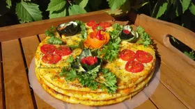 Рецепты с овощами, мукой и сыром полутвёрдым
