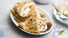 Рецепты на масленицу с мёдом и мукой пшеничной