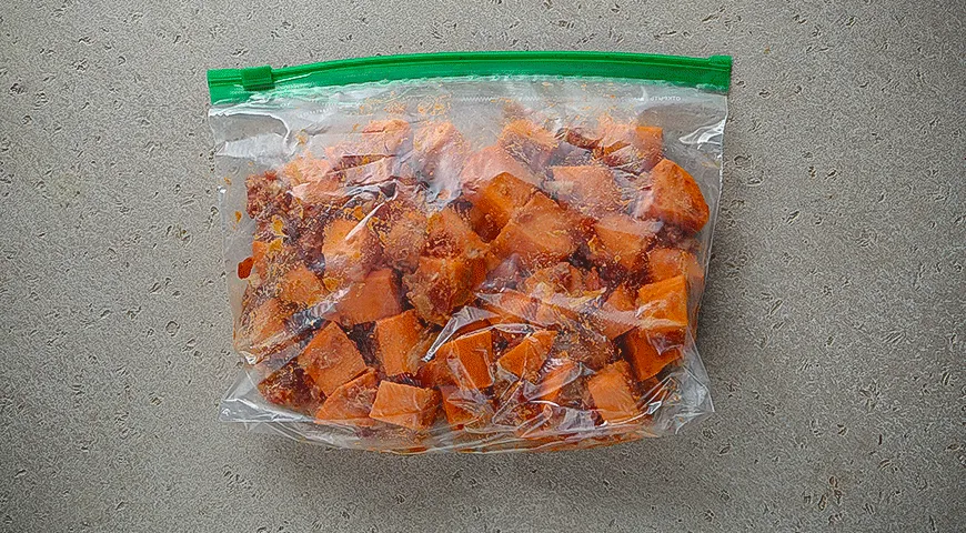 Арахисовое рагу с белой фасолью