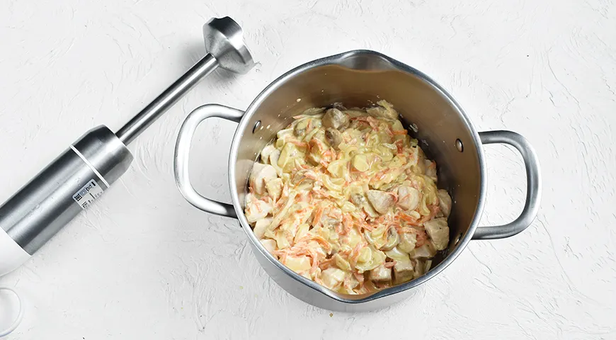 Куриный паштет с грибами