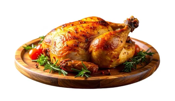 Запеченная курица