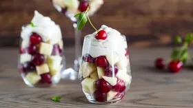 Рецепты с кисломолочными продуктами, лимоном и вишней