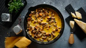 Рецепты с молочной продукцией, морепродуктами и сыром Моцарелла