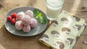 Детские конфеты «Малиновые облачка» (без сахара и выпечки)