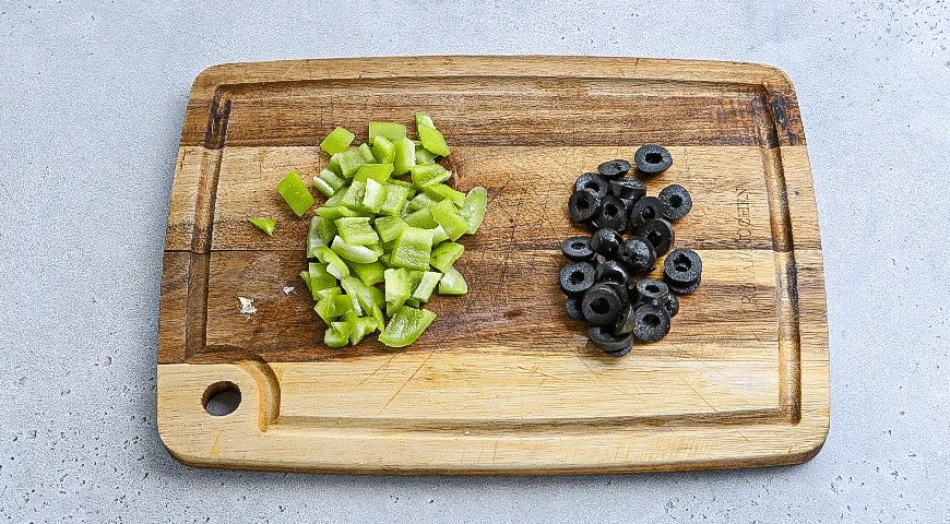 Пицца в багете