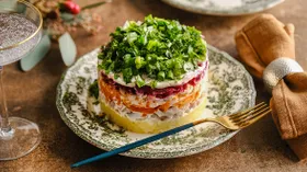 Селедка под зеленой шубой