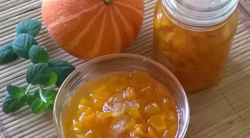 Варенье из тыквы с апельсином и имбирём