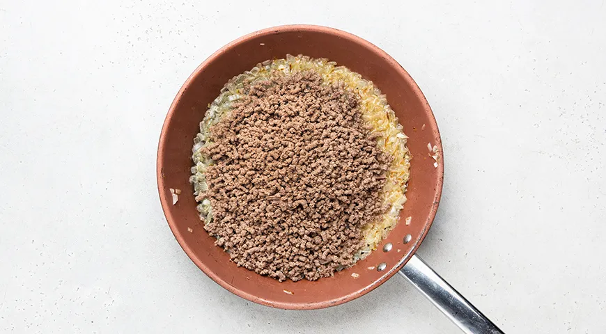 Фарш из вареного мяса