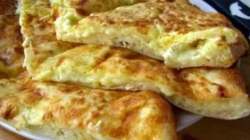 Рецепты с мукой пшеничной, твёрдыми сырами и картофелем
