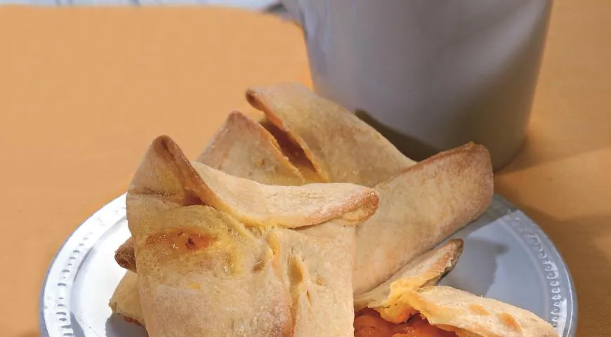 Конвертики с тыквой