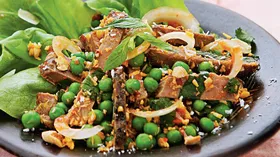 Салаты праздничные с бобовыми