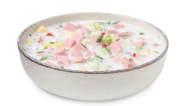 Окрошка на кефире