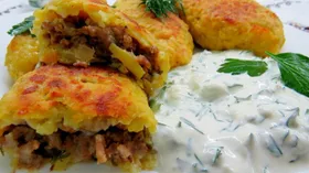 Рецепты с овощами, говяжьим фаршем жирным и хлебом
