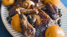Рецепты с мясом, фруктами и птицей