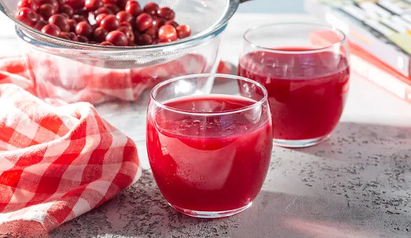 Кисель из компота и крахмала