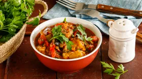 Кабачки и баклажаны в мультиварке