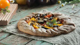 Рецепты с мукой пшеничной, маслом оливковым и баклажаном