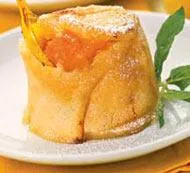 Шарлотка абрикосовая