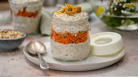 Ночная овсянка «Морковный кекс»