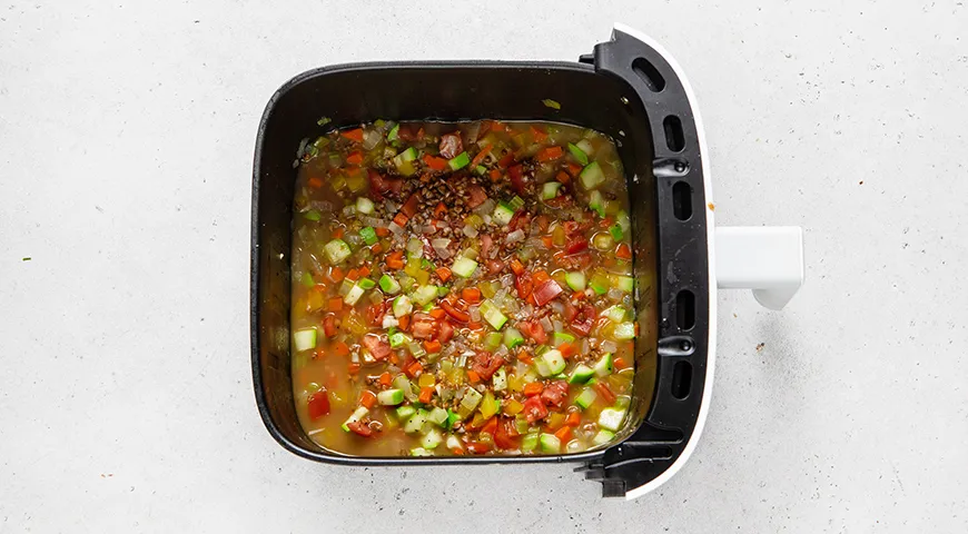 Гречка в аэрогриле