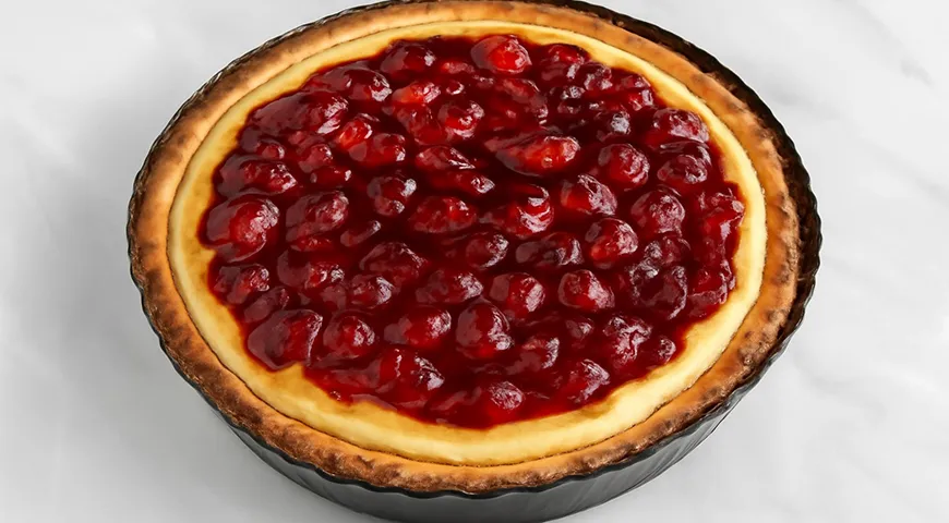 Тирольский пирог с вишней