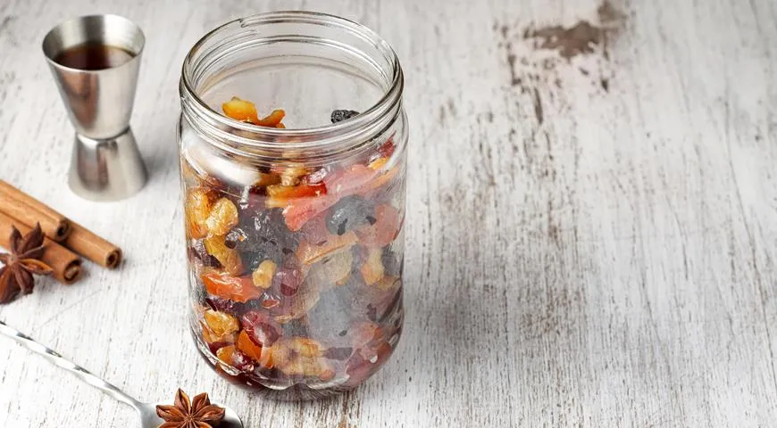 Фруктовая смесь для кулича, пошаговый рецепт с фото