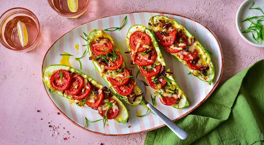 Кабачки с помидорами — топовое сочетание летних овощей в одном блюде