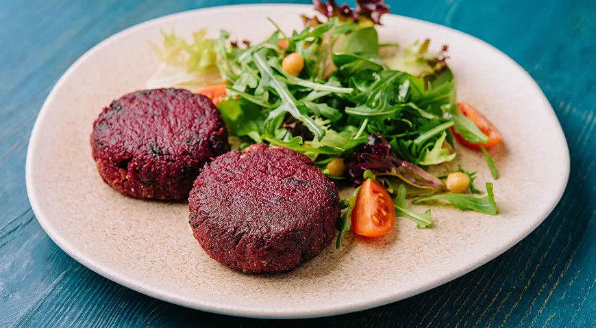 Свекольные котлеты