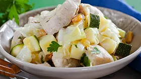 Простые рецепты с курятиной и цукини