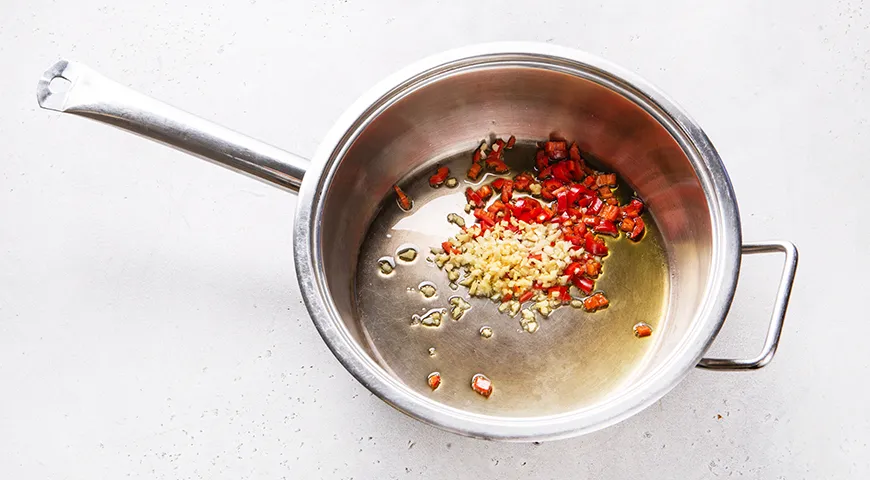 Мидии в соевом соусе