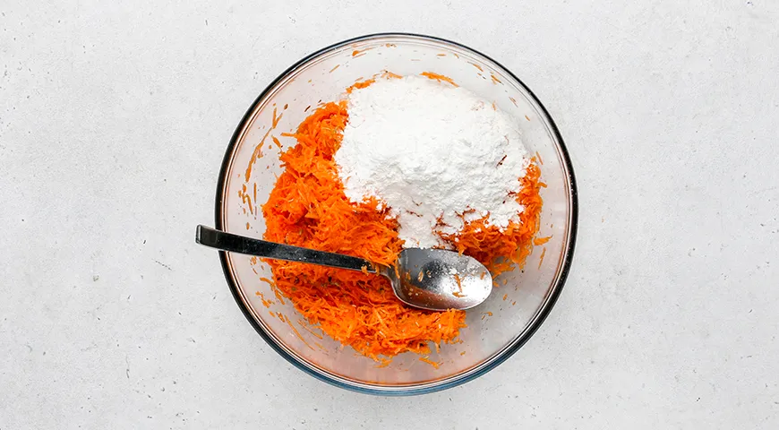 Драники из моркови