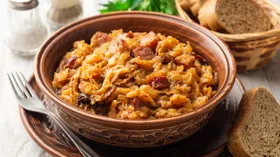 Солянка с квашеной капустой