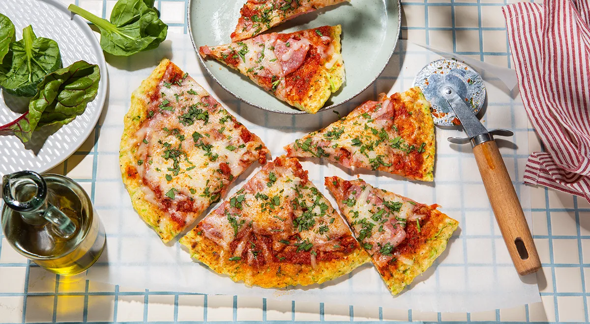 Пицца из кабачков 