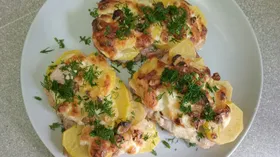 Свинина запечённая под картофелем