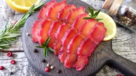 Рецепты для новогоднего меню с форелью и овощами