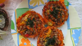 Рецепты с картофелем, соусами и бобами